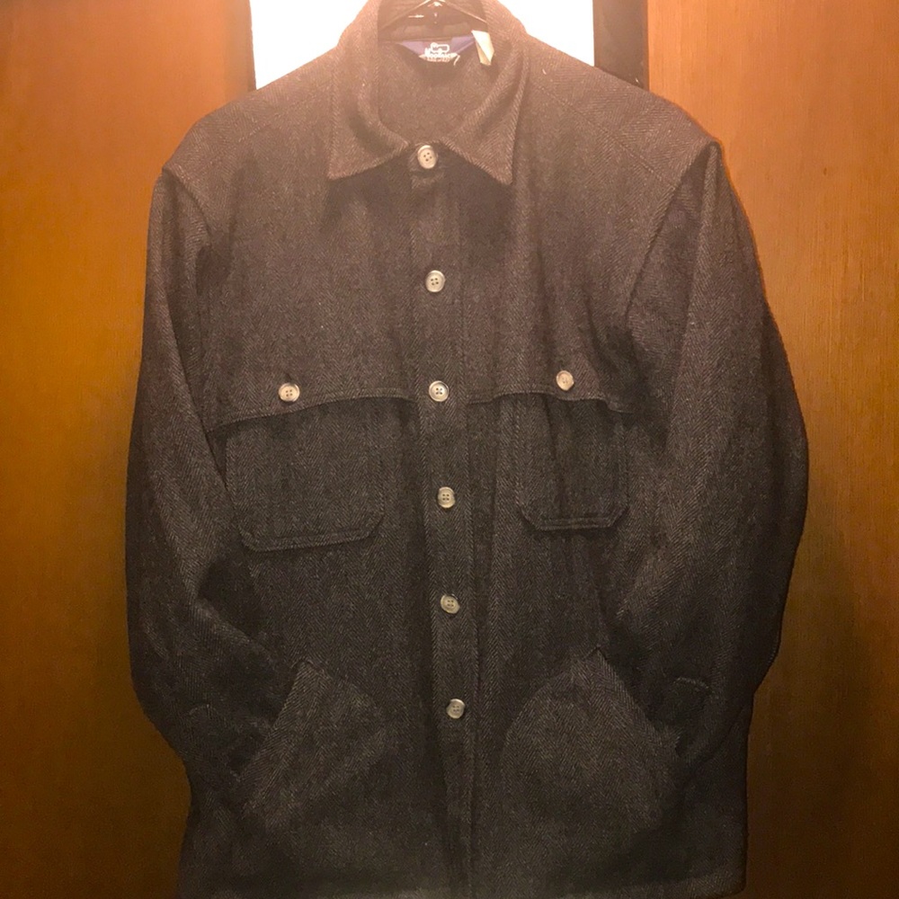 Vintage Wool Woolrich button up Coat
